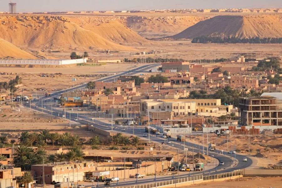 El Menia, province de Ghardaïa, Algérie