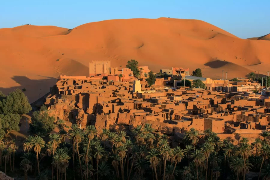 Panorama de Taghit, Algérie