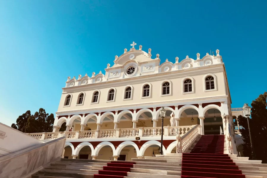 Église orthodoxe grecque à Tinos, Grèce