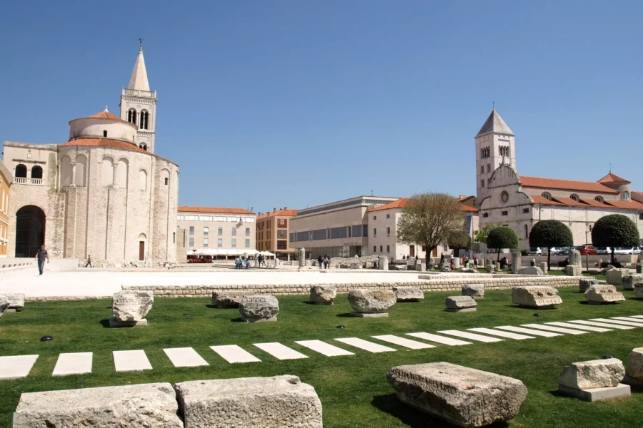 Ville de Zadar, Croatie