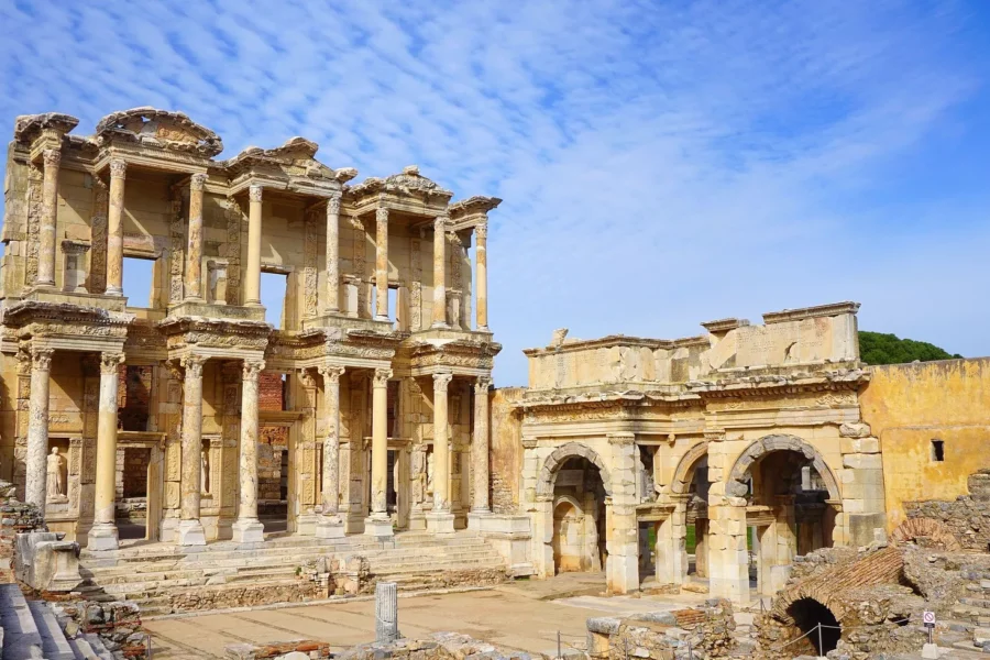 Bibliothèque de Celsus à Éphèse, Turquie