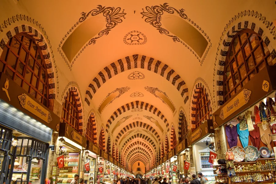 Grand Bazar d’Istanbul, Turquie