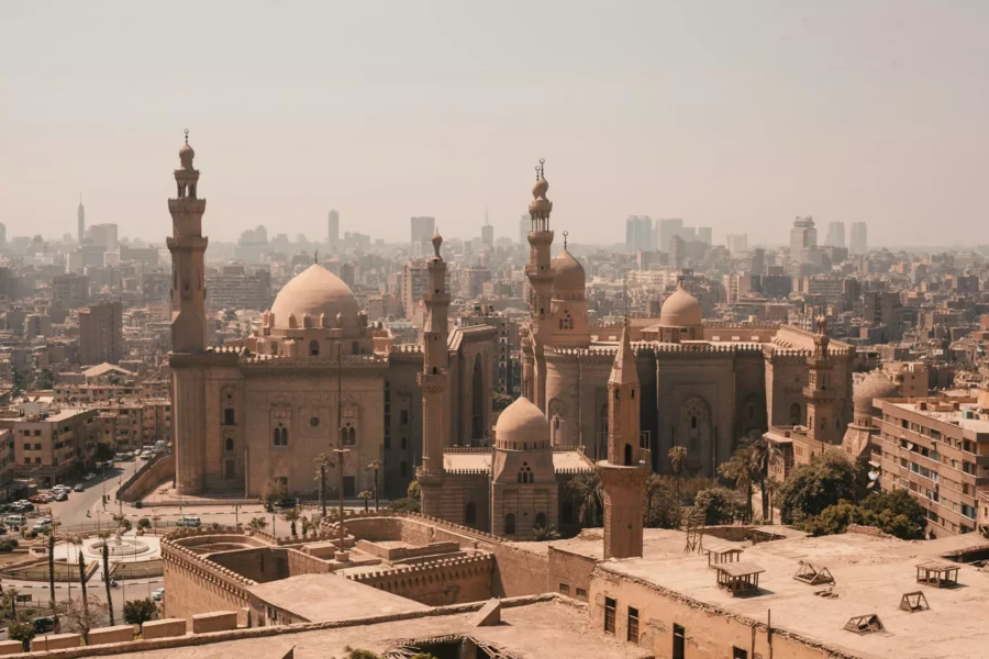 Vue du Caire, Égypte