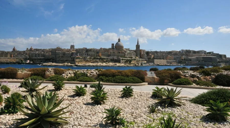 Panorama la Valette Malte