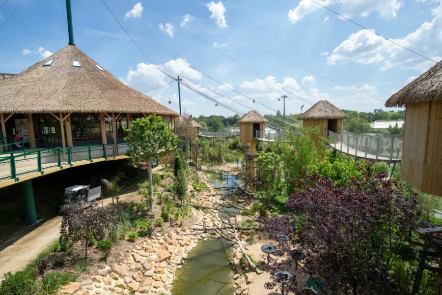 Extérieur du ZooParc de Beauval